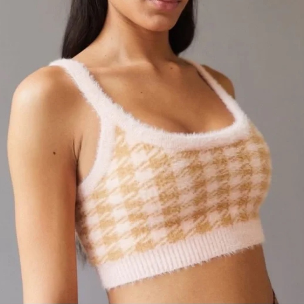 For Love & Lemons - Cher Crop Sweater Tank